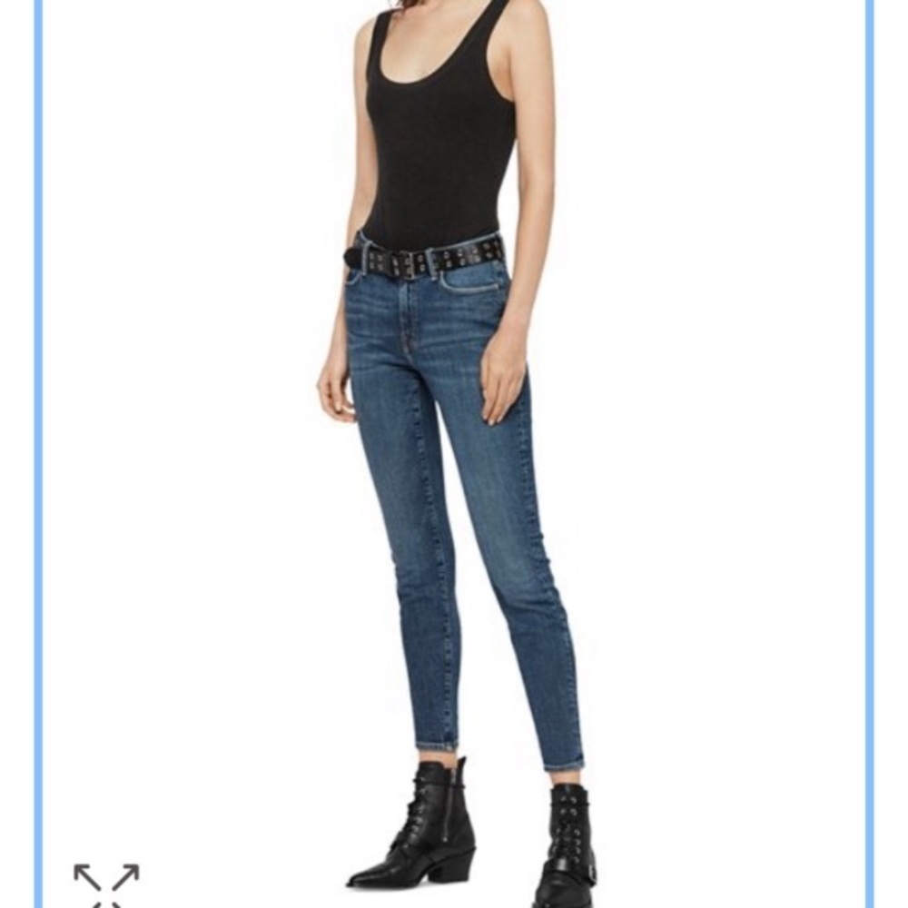 All saints Low Rise Skinny Jeans